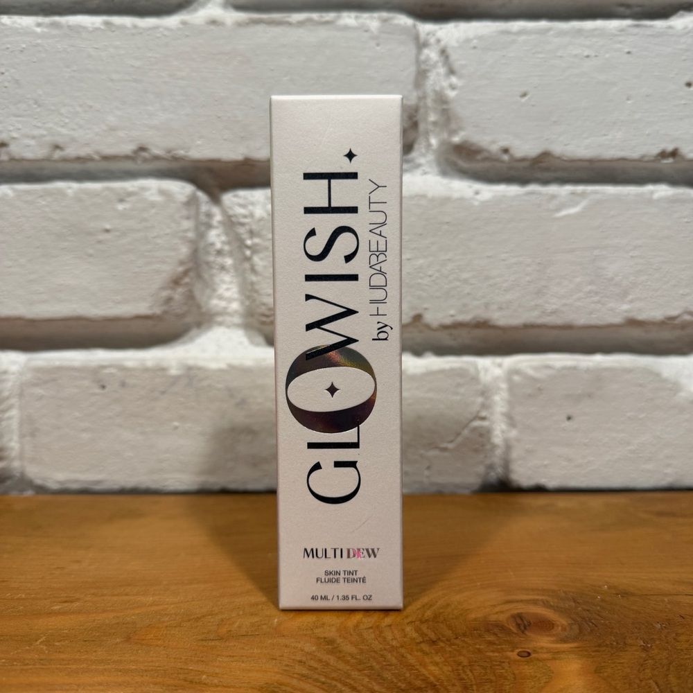 Huda Beauty Glowish MultiDew Skin Tint Dewy Foundation 40ml Vegan Light-Medium